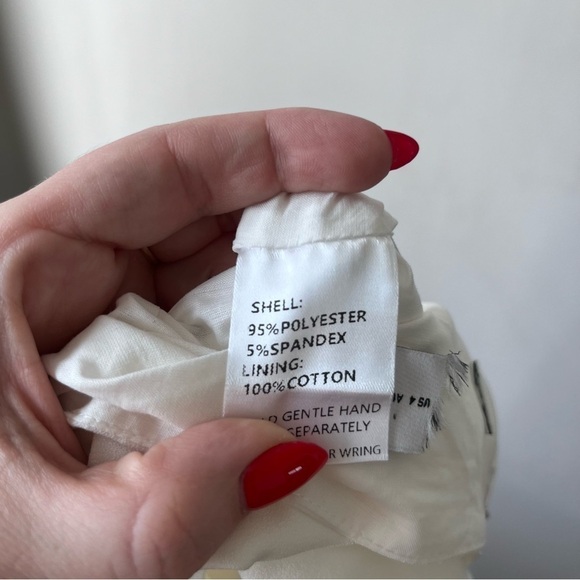 Petal & Pup Leyton White One Shoulder Wide Leg Belted Jumpsuit 4 - Picture 16 of 16